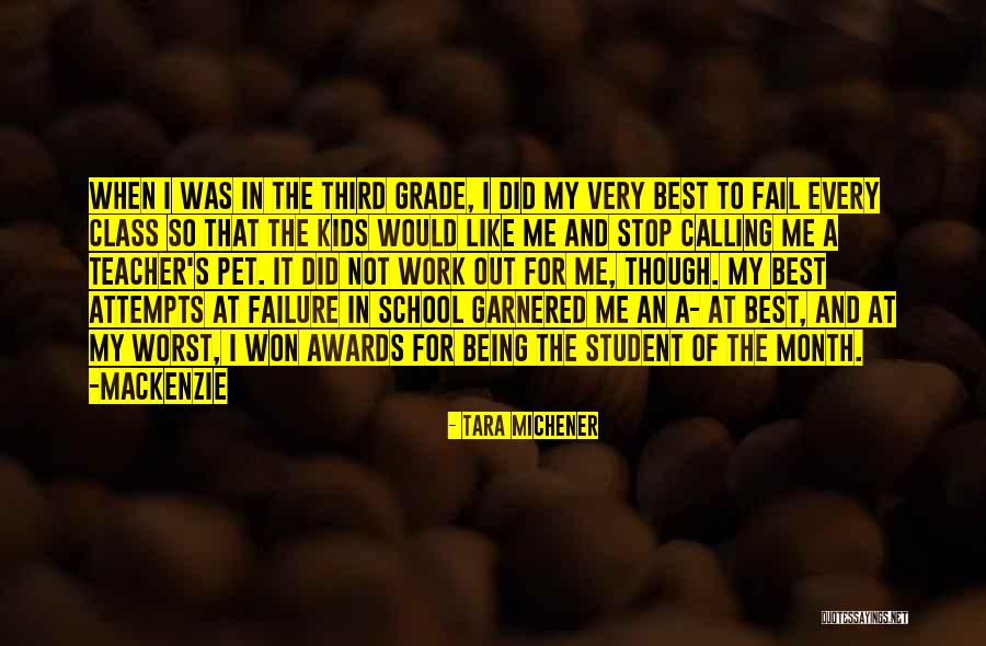 Worst Teacher Quotes By Tara Michener Worst Teacher Quotes By Tara Michener