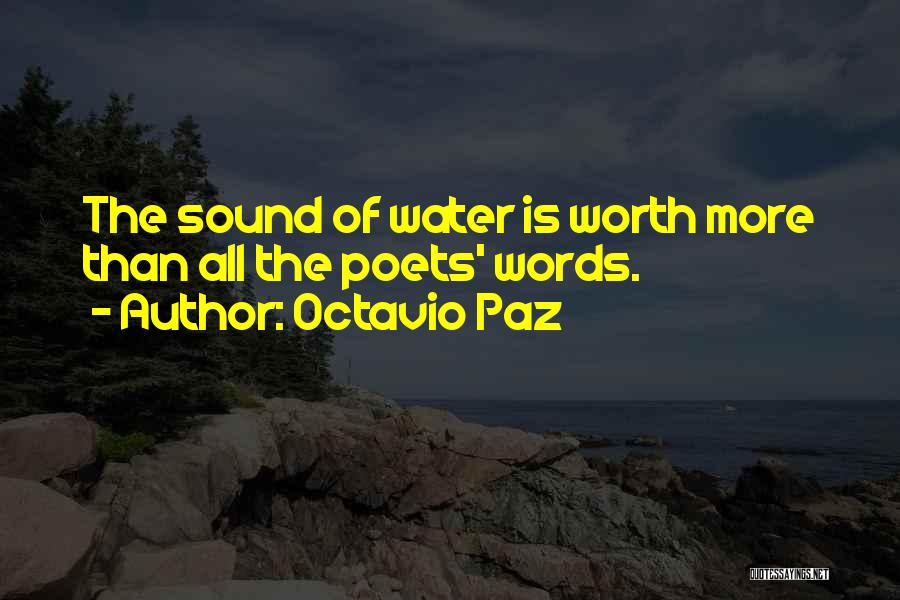 Worth More Quotes By Octavio Paz