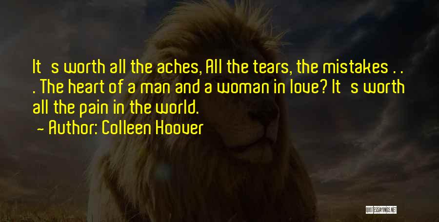 Worth Of A Woman Quotes By Colleen Hoover