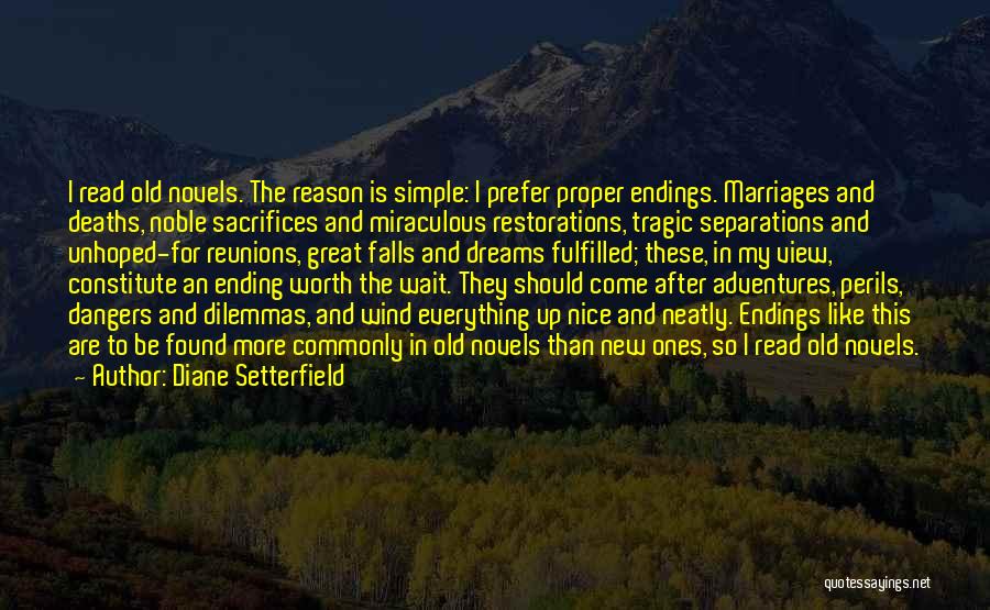 Worth The Wait Quotes By Diane Setterfield