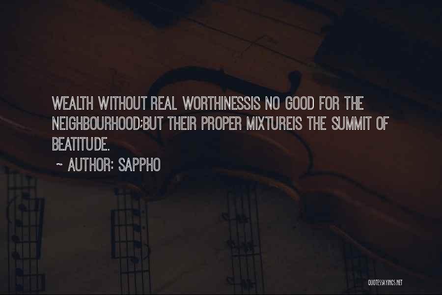 Worthiness Quotes By Sappho