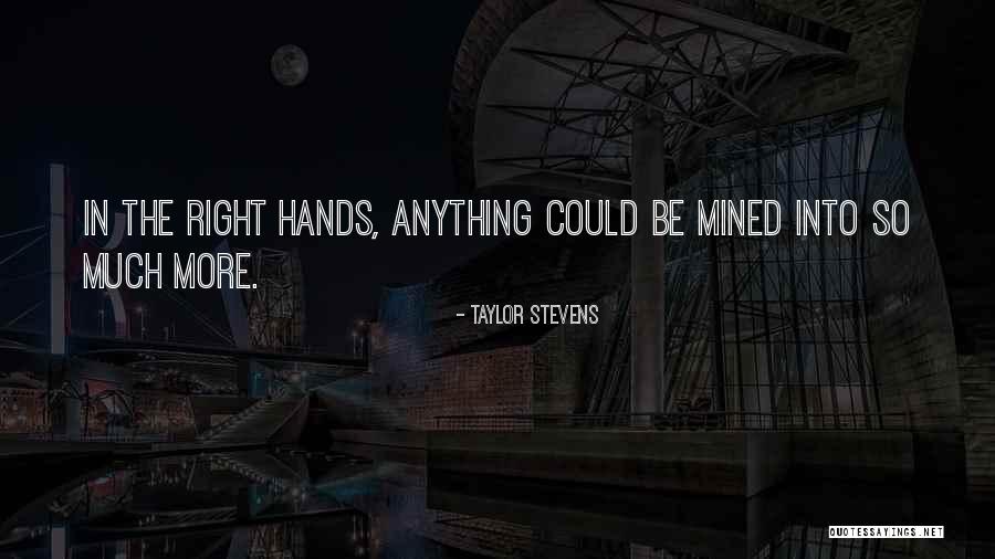 Wotsits Quotes By Taylor Stevens Wotsits Quotes By Taylor Stevens