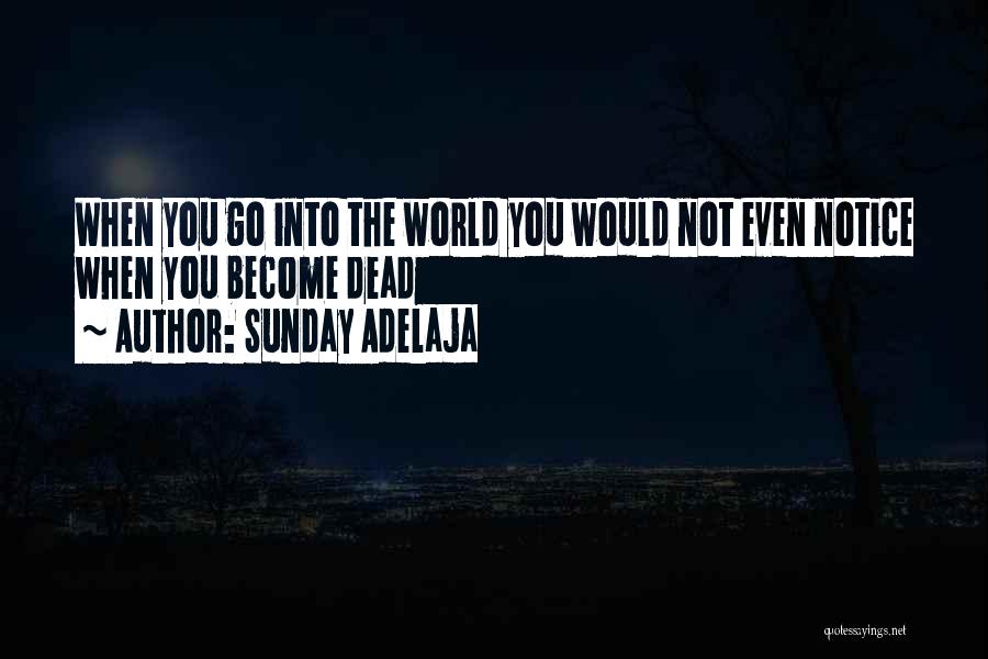 Would You Notice Quotes By Sunday Adelaja