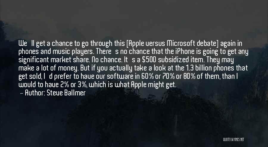 Would You Prefer Quotes By Steve Ballmer
