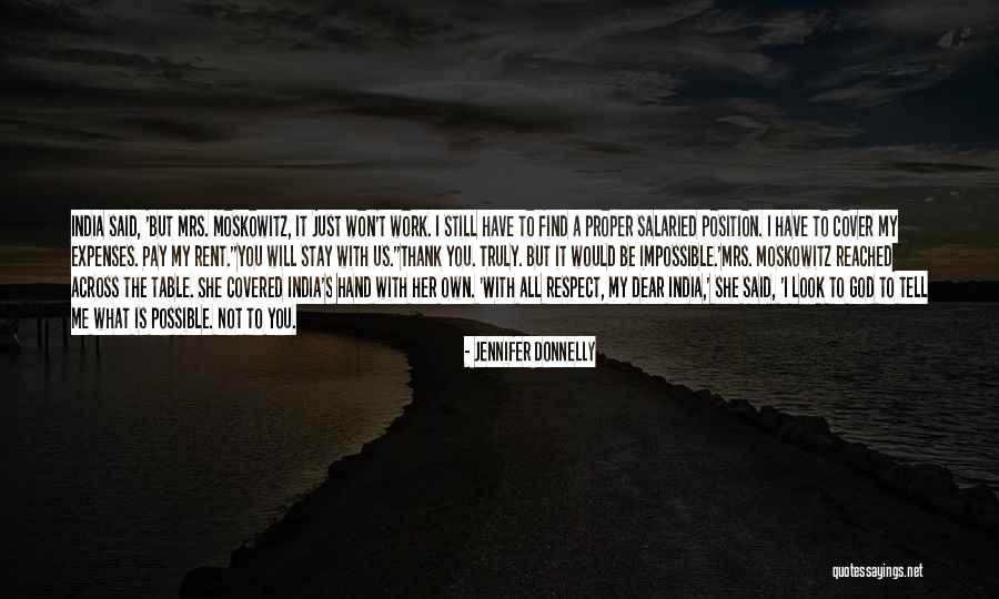Would You Stay With Me Quotes By Jennifer Donnelly Would You Stay With Me Quotes By Jennifer Donnelly