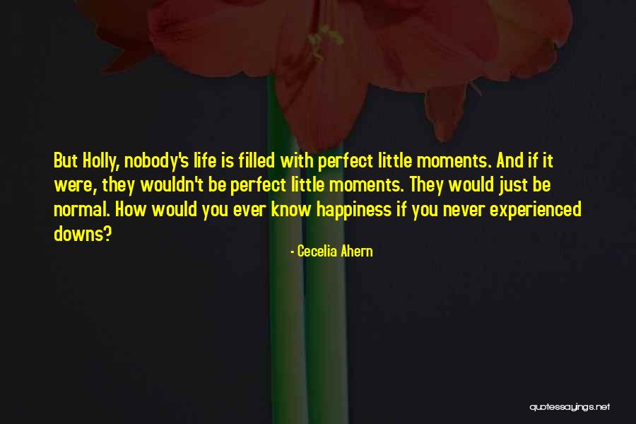 Wouldn't Life Be Perfect If Quotes By Cecelia Ahern