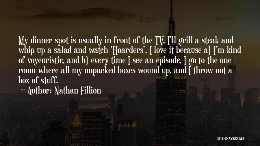 Wound Of Love Quotes By Nathan Fillion