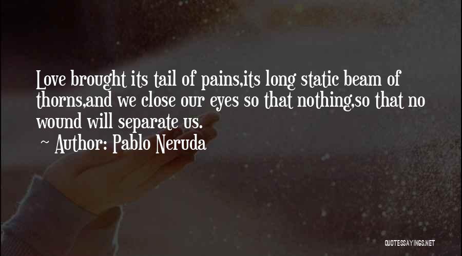 Wound Of Love Quotes By Pablo Neruda