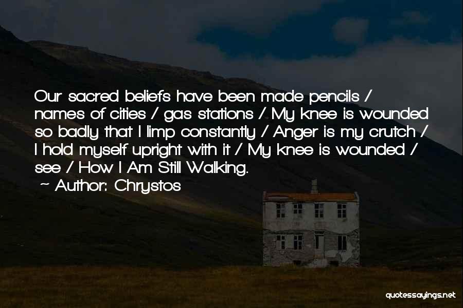 Wounded Knee Quotes By Chrystos