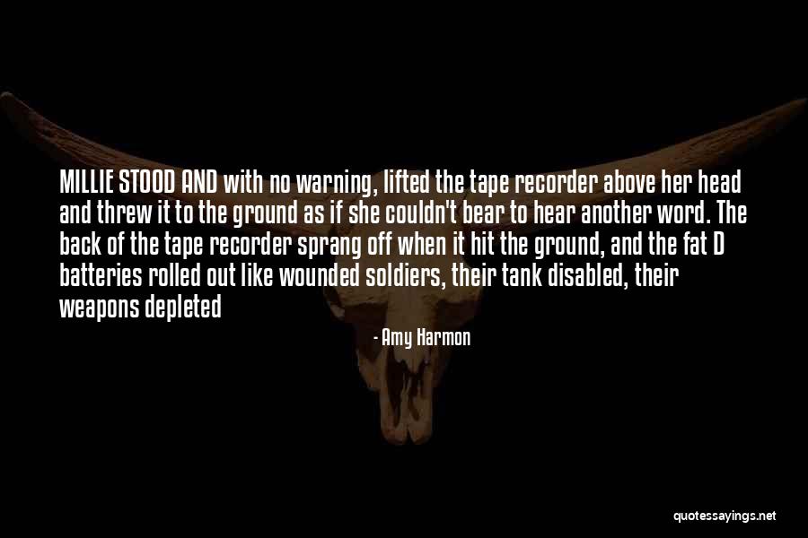 Wounded Soldiers Quotes By Amy Harmon Wounded Soldiers Quotes By Amy Harmon