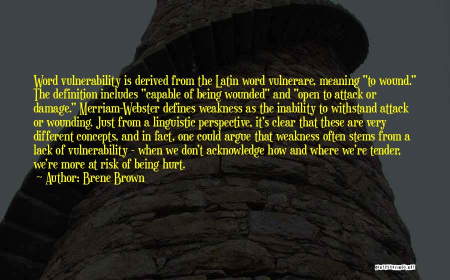 Wounding Others Quotes By Brene Brown
