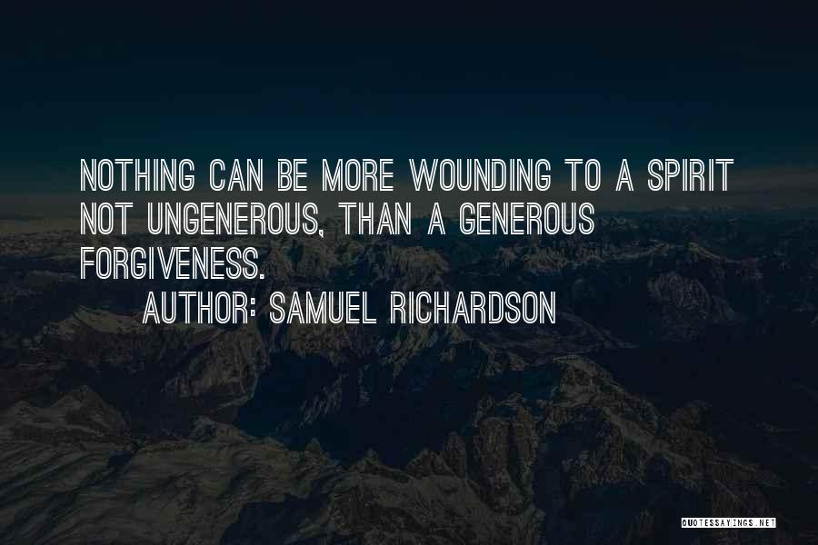 Wounding Others Quotes By Samuel Richardson