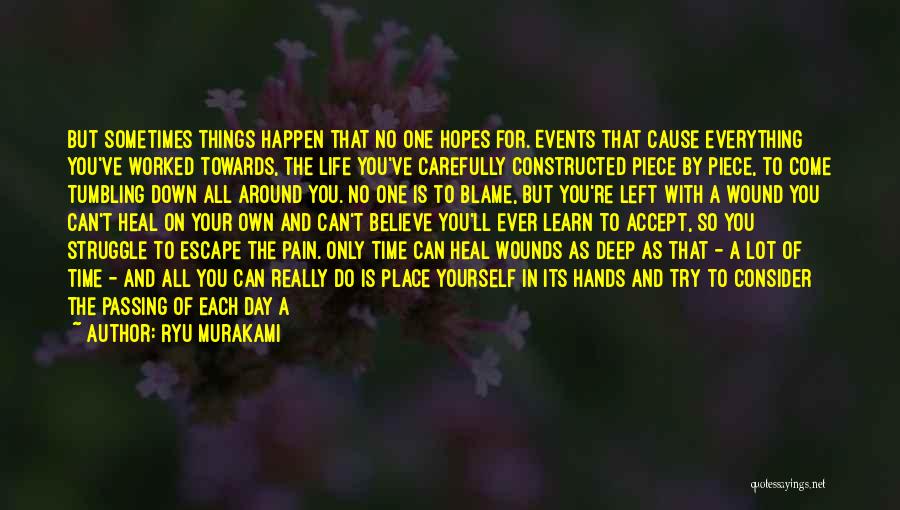 Wounds Healing With Time Quotes By Ryu Murakami