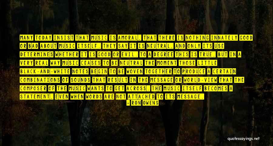 Woven Together Quotes By Ron Owens Woven Together Quotes By Ron Owens