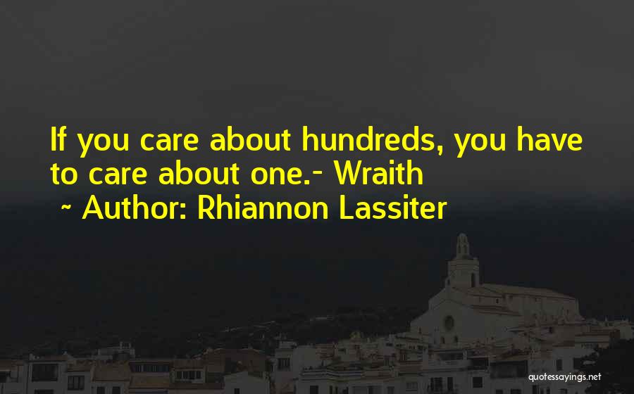 Wraith Quotes By Rhiannon Lassiter