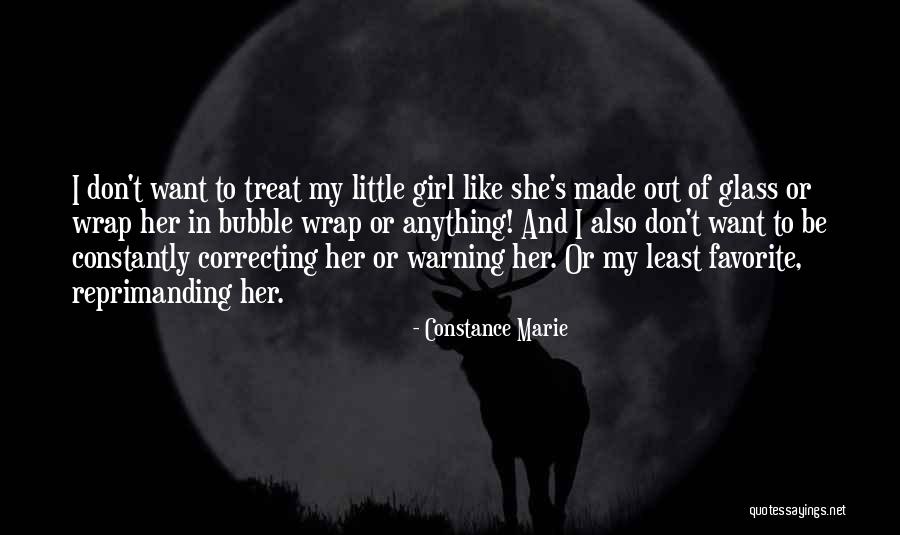 Wrap Girl Quotes By Constance Marie