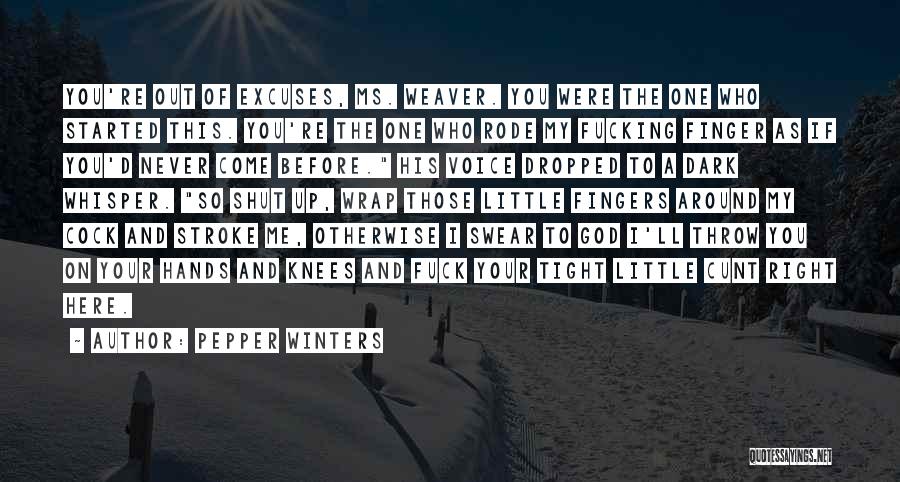 Wrap Me Up Quotes By Pepper Winters