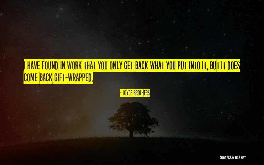 Wrapped Gift Quotes By Joyce Brothers Wrapped Gift Quotes By Joyce Brothers
