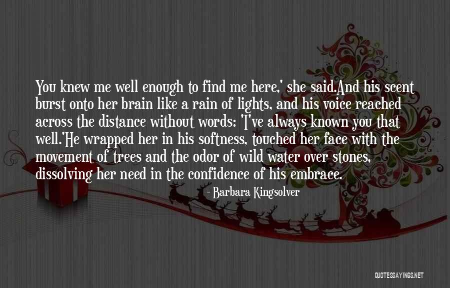 Wrapped In Rain Quotes By Barbara Kingsolver Wrapped In Rain Quotes By Barbara Kingsolver