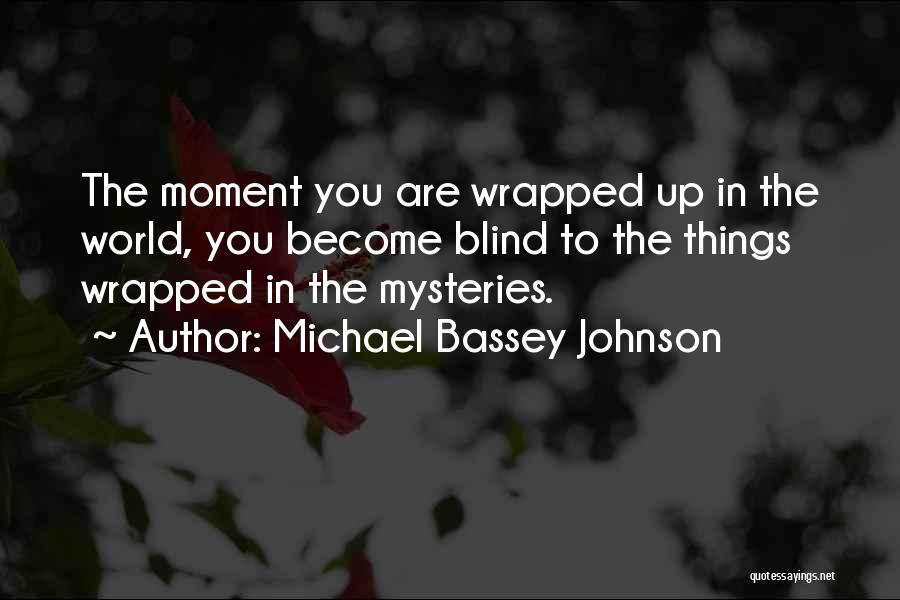 Wrapped Up In You Quotes By Michael Bassey Johnson