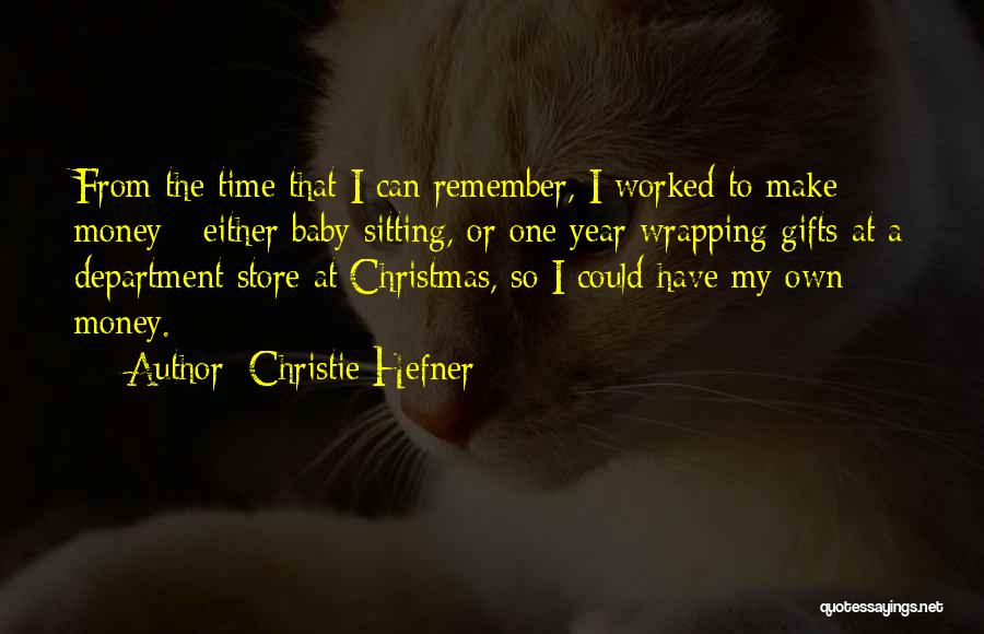 Wrapping Christmas Gifts Quotes By Christie Hefner