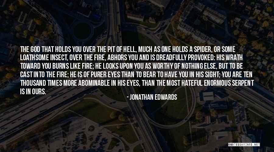 Wrath Quotes By Jonathan Edwards