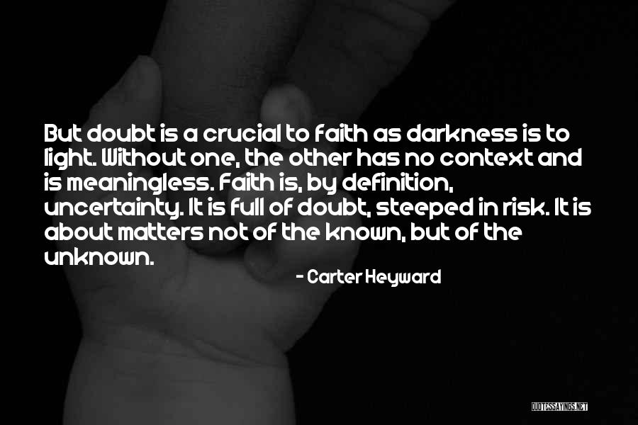 Wreckage Synonym Quotes By Carter Heyward Wreckage Synonym Quotes By Carter Heyward