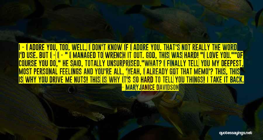 Wrench Best Quotes By MaryJanice Davidson Wrench Best Quotes By MaryJanice Davidson