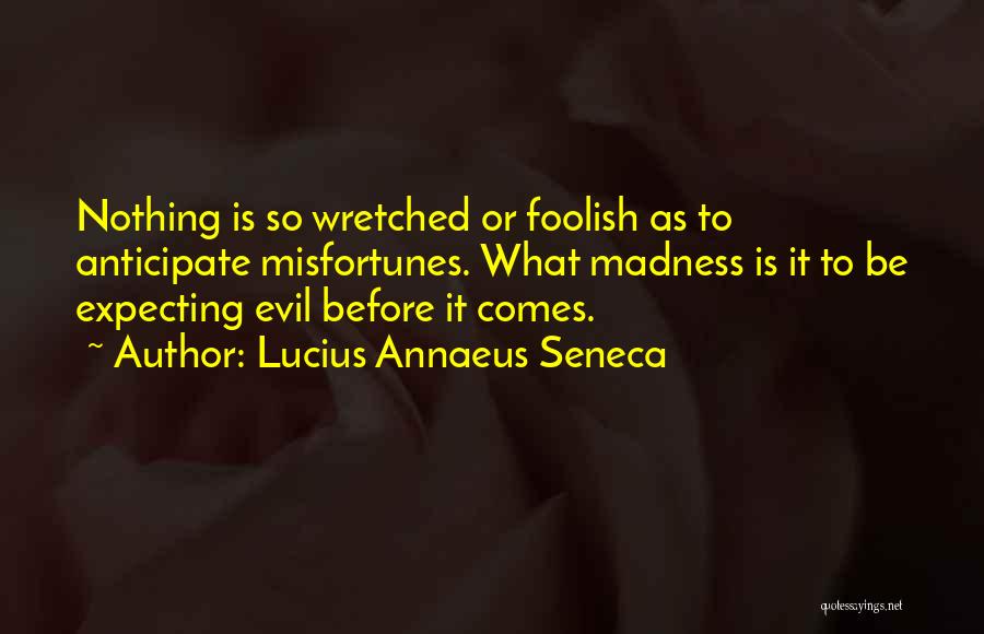 Wretched Quotes By Lucius Annaeus Seneca