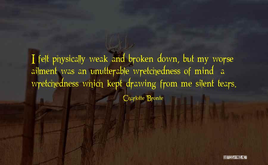 Wretchedness Quotes By Charlotte Bronte Wretchedness Quotes By Charlotte Bronte