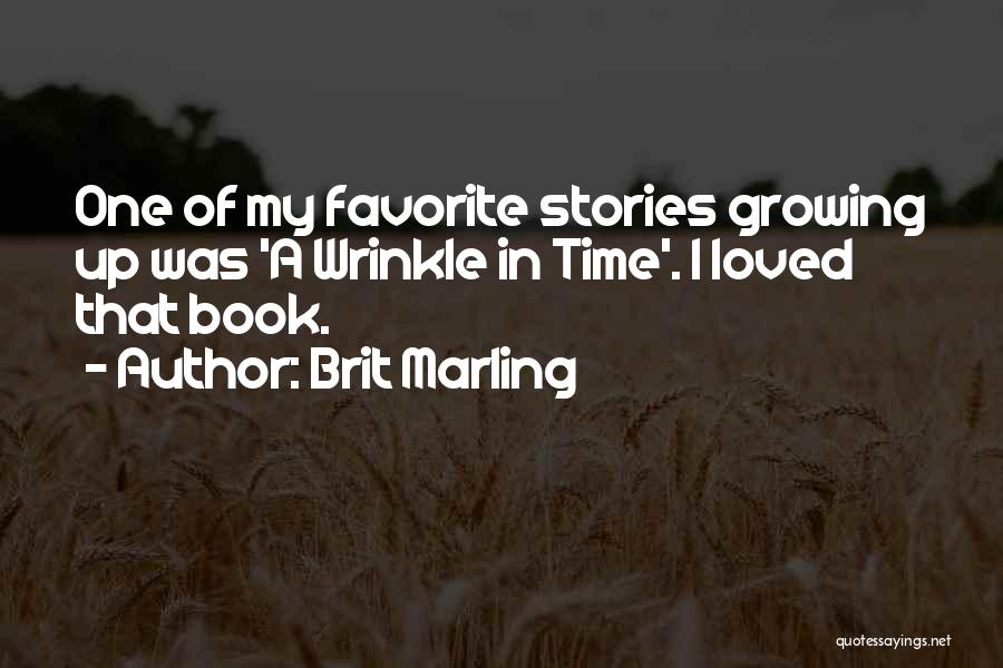 Wrinkle In Time Quotes By Brit Marling