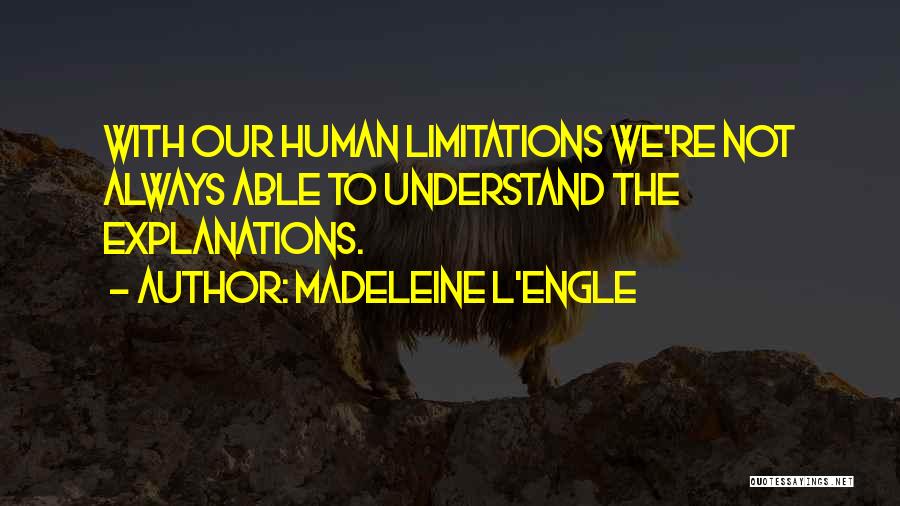 Wrinkle In Time Quotes By Madeleine L'Engle