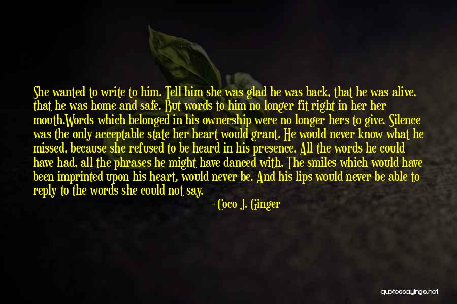 Write Alive Quotes By Coco J. Ginger Write Alive Quotes By Coco J. Ginger
