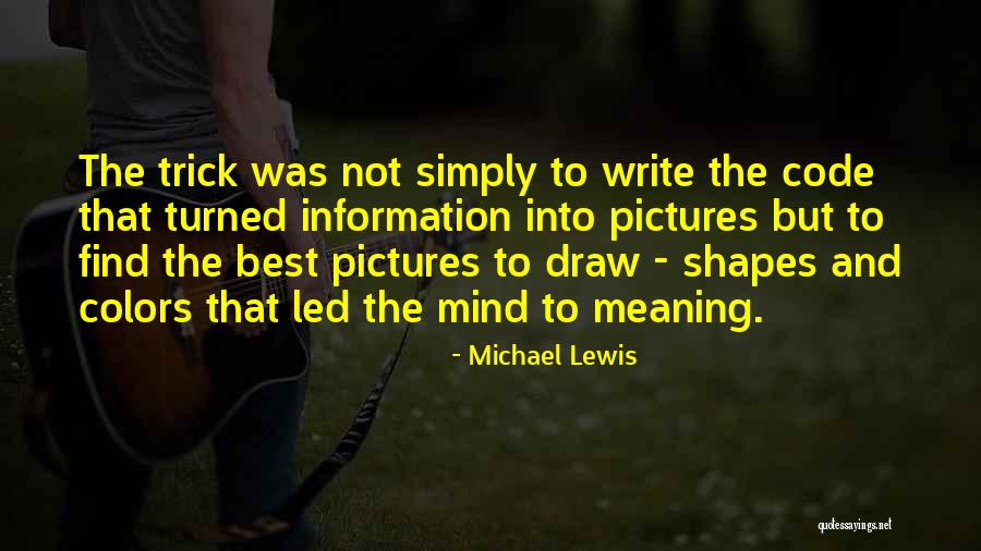 Write And Draw Quotes By Michael Lewis Write And Draw Quotes By Michael Lewis