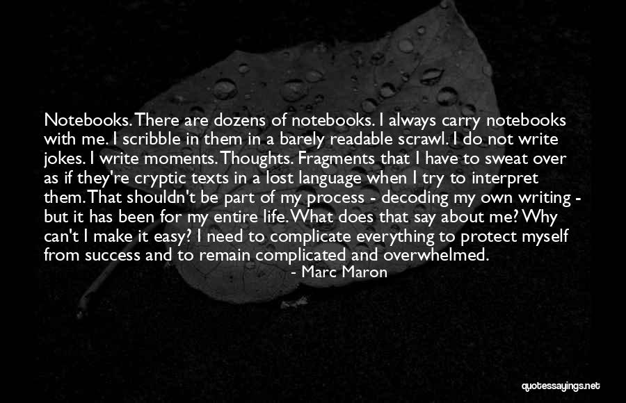 Write And Interpret Quotes By Marc Maron Write And Interpret Quotes By Marc Maron