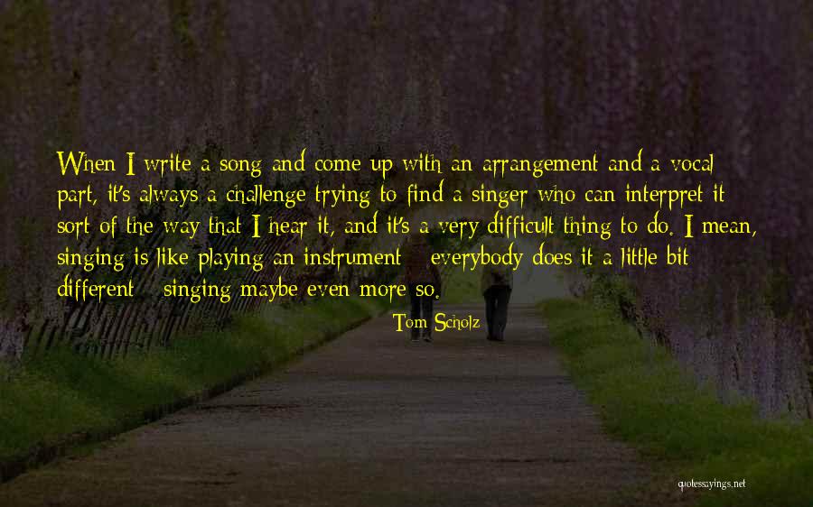 Write And Interpret Quotes By Tom Scholz Write And Interpret Quotes By Tom Scholz