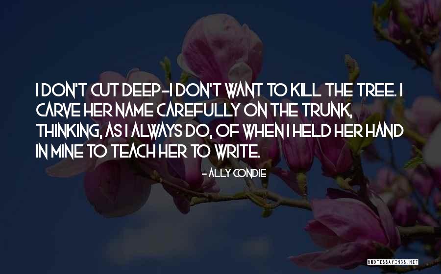 Write Name In Quotes By Ally Condie