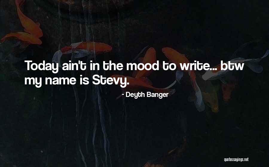 Write Name In Quotes By Deyth Banger