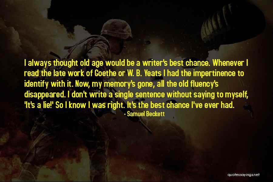 Write Or Right Quotes By Samuel Beckett Write Or Right Quotes By Samuel Beckett