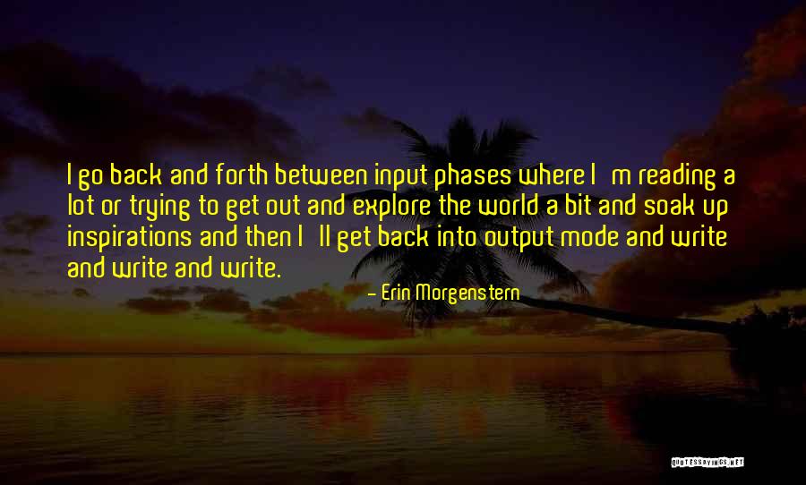 Write Output Quotes By Erin Morgenstern Write Output Quotes By Erin Morgenstern