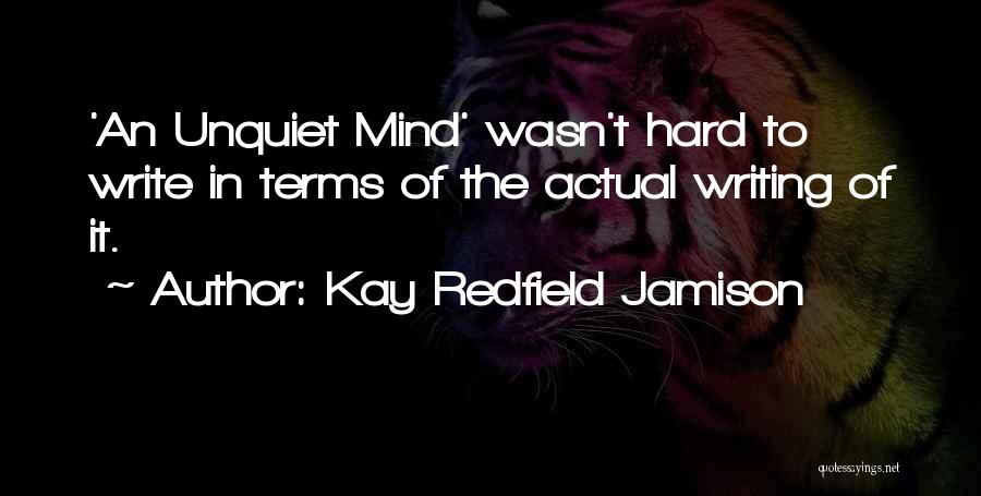 Write Quotes By Kay Redfield Jamison