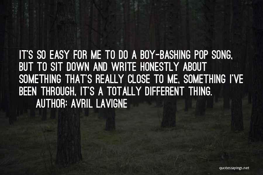 Write Something About Me Quotes By Avril Lavigne