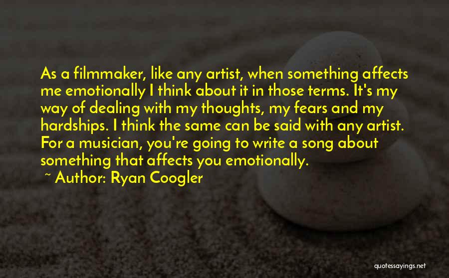 Write Something About Me Quotes By Ryan Coogler