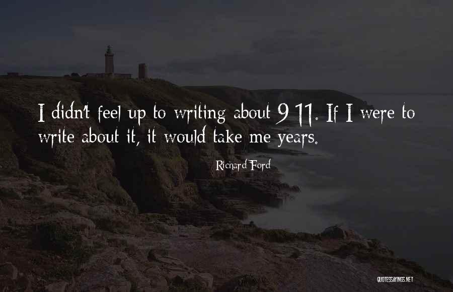 Write Something About Yourself Quotes By Richard Ford Write Something About Yourself Quotes By Richard Ford