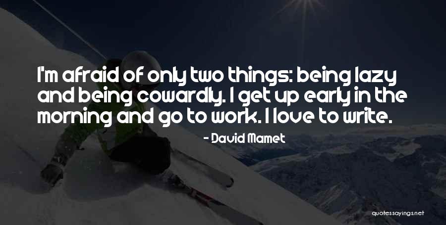 Write The Quotes By David Mamet