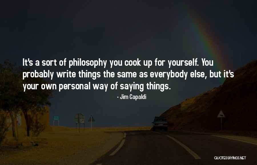 Write The Quotes By Jim Capaldi