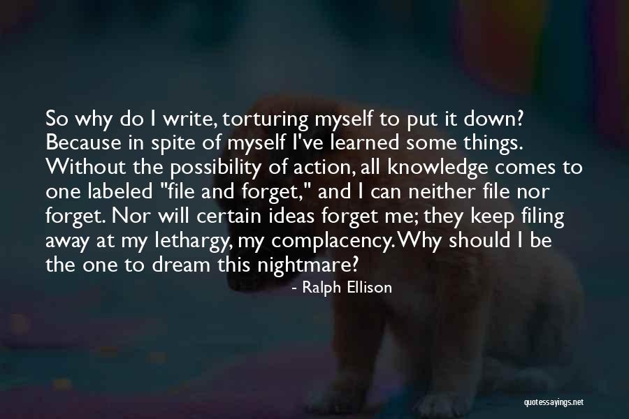 Write To File Quotes By Ralph Ellison Write To File Quotes By Ralph Ellison