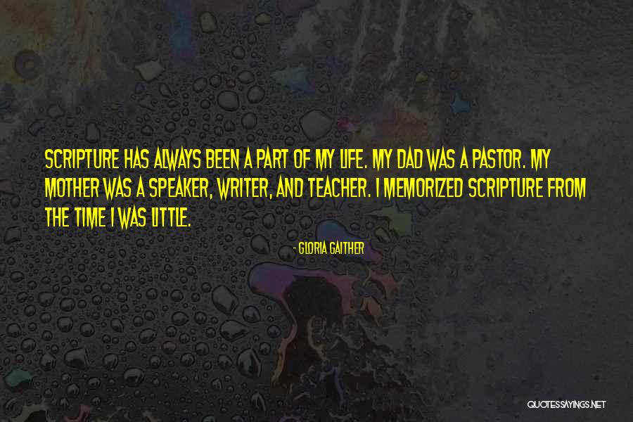 Writer And Part Time Quotes By Gloria Gaither Writer And Part Time Quotes By Gloria Gaither