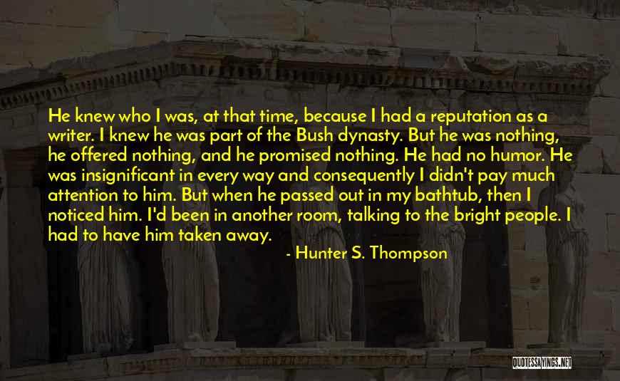 Writer And Part Time Quotes By Hunter S. Thompson Writer And Part Time Quotes By Hunter S. Thompson