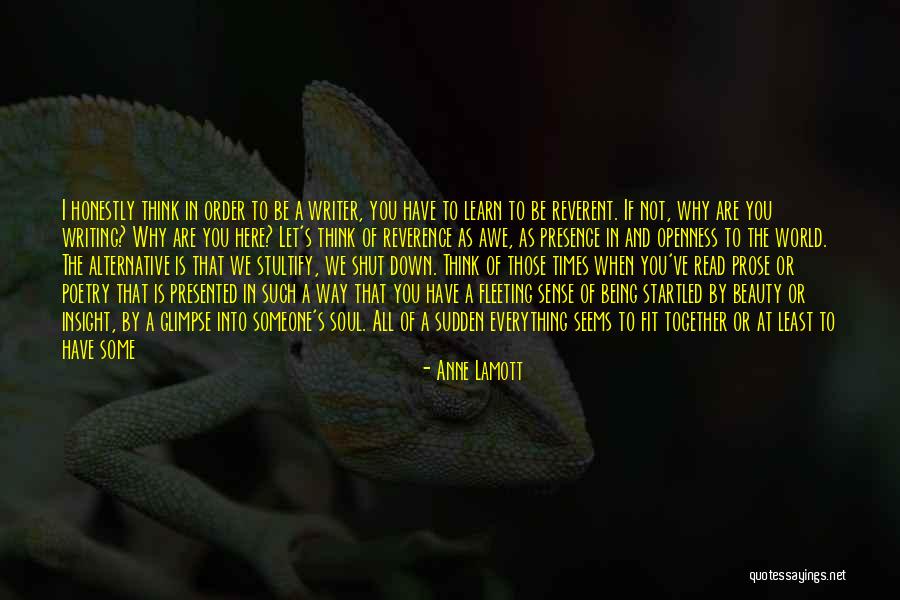 Writer S Advice Quotes By Anne Lamott